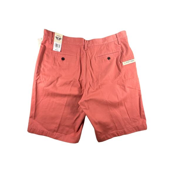 NWT Dockers Men's Perfect Shorts w/ Hidden Security Pocket, Pink Color Size: 36 - Picture 2 of 12